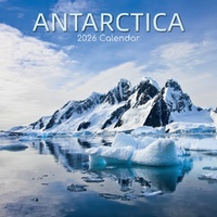 Antarctica - 2026 Gifted Stationery Wall Calendar Polar Wilderness