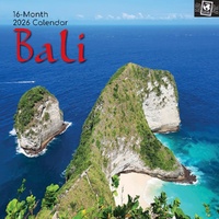 Bali - 2026 Gifted Stationery Wall Calendar Travel Photography