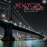 New York Limelight - 2026 Gifted Stationery Wall Calendar Artistic City Views