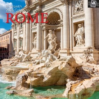 Rome - 2026 Gifted Stationery Wall Calendar Travel Photography
