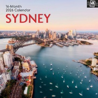 Sydney - 2026 Gifted Stationery Wall Calendar Australia City Scenes