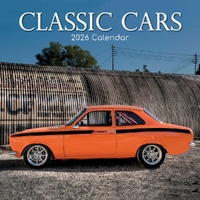 Classic Cars - 2026 Gifted Stationery Wall Calendar Vintage Motoring