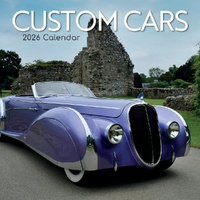 Custom Cars - 2026 Gifted Stationery Wall Calendar Modified Vehicles