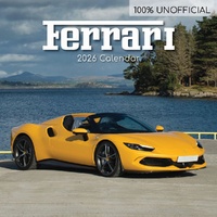 Ferrari - 2026 Gifted Stationery Wall Calendar Luxury Sports Cars