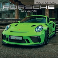 Porsche - 2026 Gifted Stationery Wall Calendar German Engineering