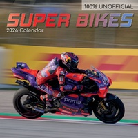 Super Bikes - 2026 Gifted Stationery Wall Calendar Sports Motorcycles