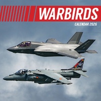 Warbirds - 2026 Gifted Stationery Wall Calendar Vintage Military Aircraft
