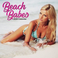 Beach Babes - 2026 Gifted Stationery Wall Calendar Sexy Bikini Girls