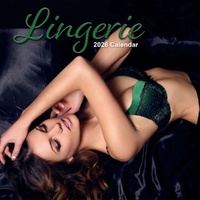Lingerie - 2026 Gifted Stationery Wall Calendar Erotic Pin-Up Models