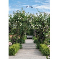 Beautiful Gardens - 2026 Gifted Stationery A5 Padded Diary Planner Floral Theme