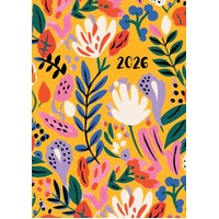 Endless Summer - 2026 Gifted Stationery A5 Padded Diary Planner Bold Floral