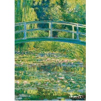 Monet - 2026 Gifted Stationery A5 Padded Diary Planner Impressionist Art