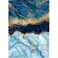 Shimmer - 2026 Gifted Stationery A5 Padded Diary Planner Metallic Look