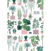 Urban Garden - 2026 Gifted Stationery A5 Padded Diary Planner City Florals