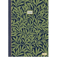 William Morris Willow Bough  2026 Gifted Stationery A5 Padded Diary Planner