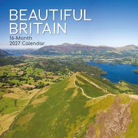 Beautiful Britain - 2027 Gifted Stationery Wall Calendar Monthly Planner