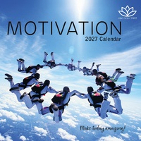 Motivation - 2027 Gifted Stationery Wall Calendar Monthly Planner