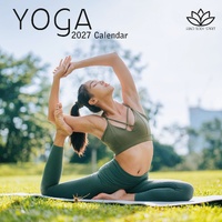 Yoga - 2027 Gifted Stationery Wall Calendar Monthly Planner