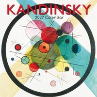 Kandinsky - 2027 Gifted Stationery Wall Calendar Monthly Planner