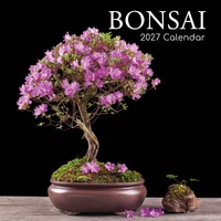 Bonsai - 2027 Gifted Stationery Wall Calendar Monthly Planner