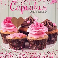 Cupcakes - 2027 Gifted Stationery Wall Calendar Monthly Planner