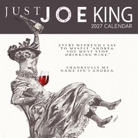 Just Joe King - 2027 Gifted Stationery Wall Calendar Monthly Planner