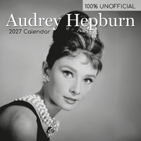 Audrey Hepburn - 2027 Gifted Stationery Wall Calendar Monthly Planner