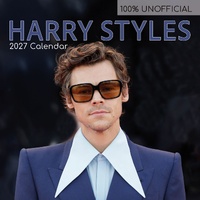 Harry Styles - 2027 Gifted Stationery Wall Calendar Monthly Planner