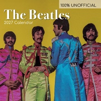 The Beatles - 2027 Gifted Stationery Wall Calendar Monthly Planner