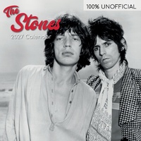 The Stones - 2027 Gifted Stationery Wall Calendar Monthly Planner