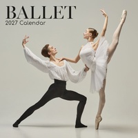 Ballet - 2027 Gifted Stationery Wall Calendar Monthly Planner