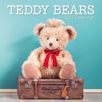 Teddy Bears - 2027 Gifted Stationery Wall Calendar Monthly Planner