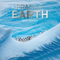 Fragile Earth - 2027 Gifted Stationery Wall Calendar Monthly Planner