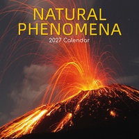 Natural Phenomenons - 2027 Gifted Stationery Wall Calendar Monthly Planner