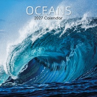 Oceans - 2027 Gifted Stationery Wall Calendar Monthly Planner