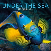 Under the Sea - 2027 Gifted Stationery Wall Calendar Monthly Planner