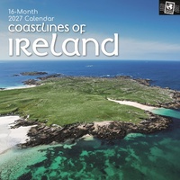 Coastlines of Ireland - 2027 Gifted Stationery Wall Calendar Planner