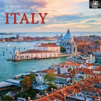Italy - 2027 Gifted Stationery Wall Calendar Monthly Planner