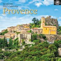 Provence - 2027 Gifted Stationery Wall Calendar Monthly Planner