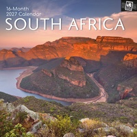 South Africa - 2027 Gifted Stationery Wall Calendar Monthly Planner