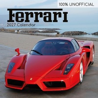 Ferrari - 2027 Gifted Stationery Wall Calendar Monthly Planner