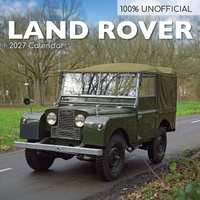 Land Rover - 2027 Gifted Stationery Wall Calendar Monthly Planner