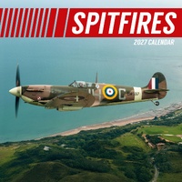 Spitfires - 2027 Gifted Stationery Wall Calendar Monthly Planner