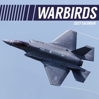 Warbirds - 2027 Gifted Stationery Wall Calendar Monthly Planner