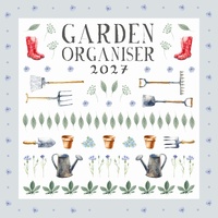 Garden Organiser - 2027 Gifted Stationery Wall Calendar Monthly Planner