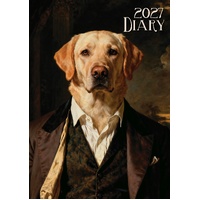Dressed Up Dogs - 2027 Gifted Stationery A5 Hardcover Week-to-View Diary
