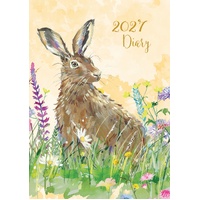 The Wildlife B - 2027 Gifted Stationery A5 Hardcover Week-to-View Diary