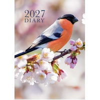 Birds - 2027 Gifted Stationery A5 Hardcover Week-to-View Diary Planner