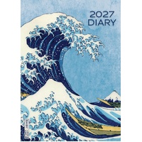 Hokusai - 2027 Gifted Stationery A5 Hardcover Week-to-View Diary Planner