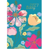 Gardenia - 2027 Gifted Stationery A5 Hardcover Week-to-View Diary Planner